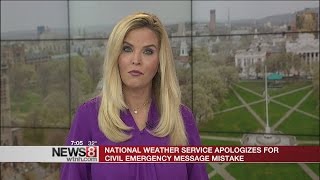 National Weather Service accidentally sends out “civil emergency” alert