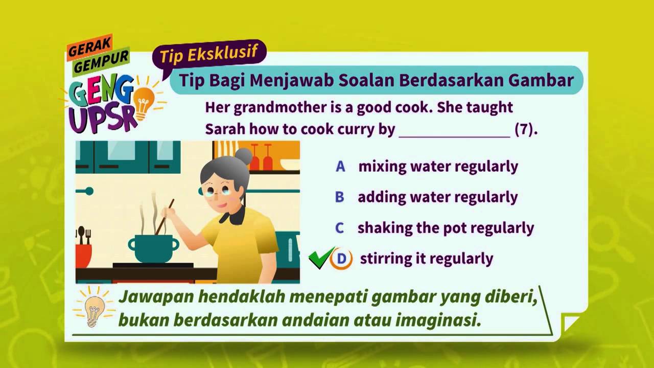 [Tip Eksklusif UPSR] Gerak Gempur Geng UPSR EP 10: (ENG 