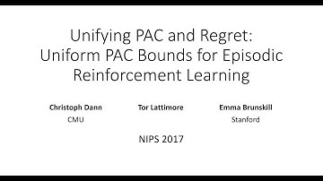 Unifying PAC and Regret: Uniform PAC Bounds for Episodic Reinforcement Learning