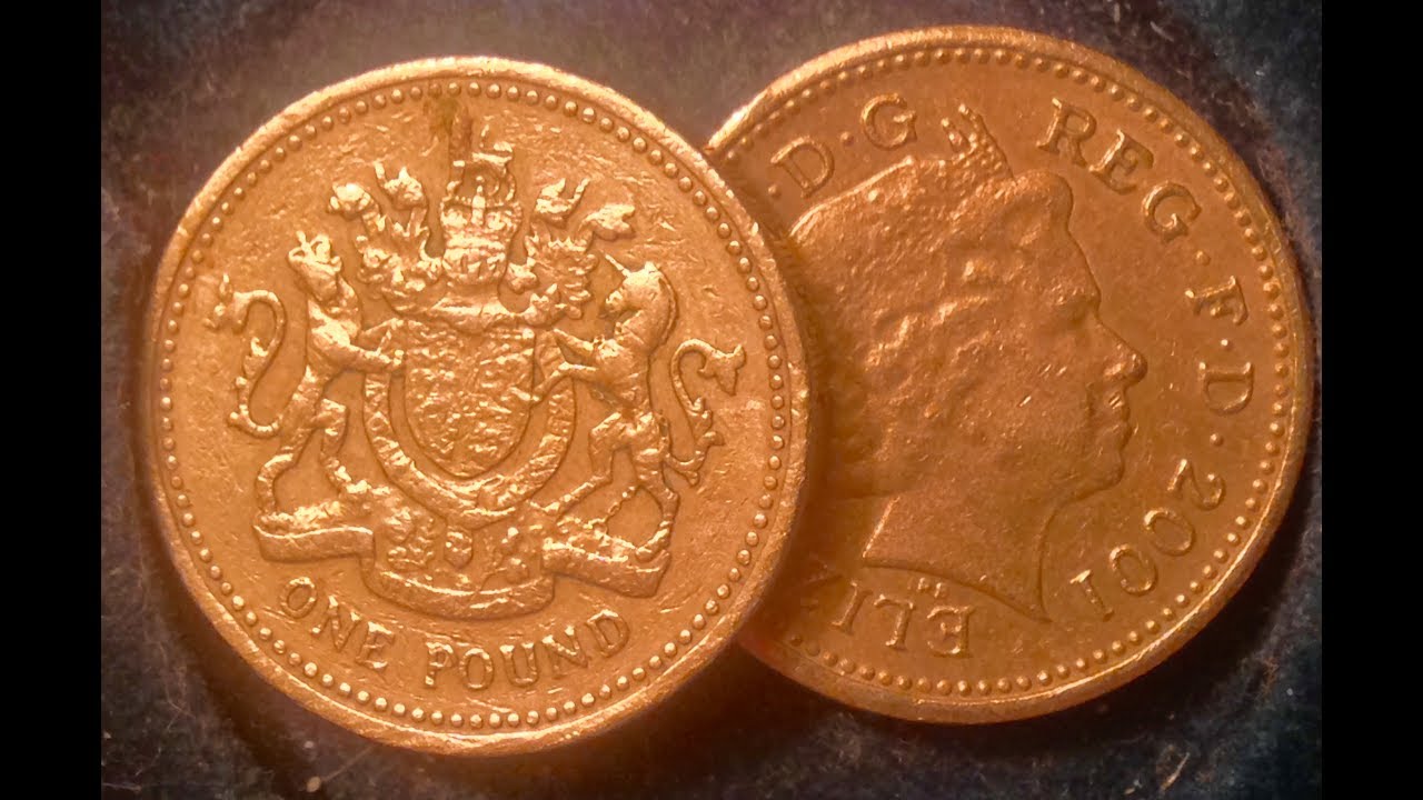 ザロイヤルブレンド 1983-2001 1983 and 2001 One Pound Coins - YouTube
