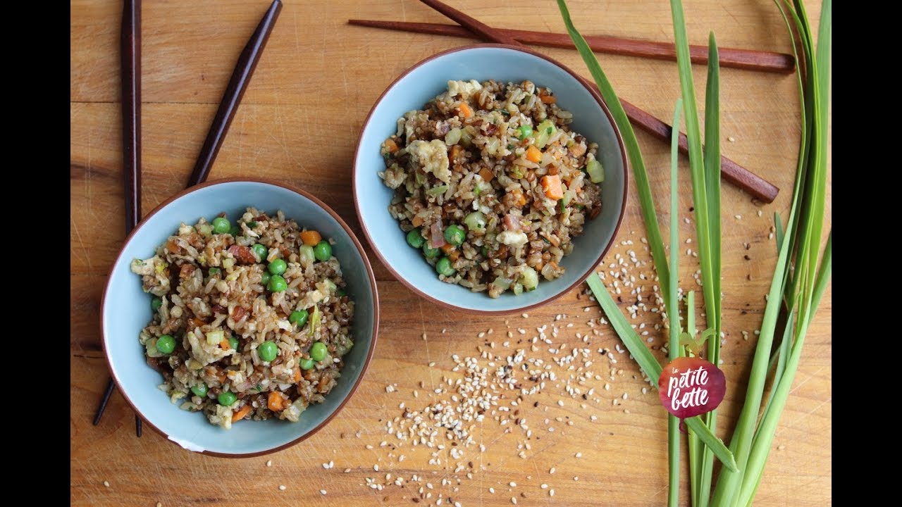 RECETTE EXPRESS DE RIZ FRIT MULTIGRAIN 🍚 Avec Florence-Élyse Ouellette 👭