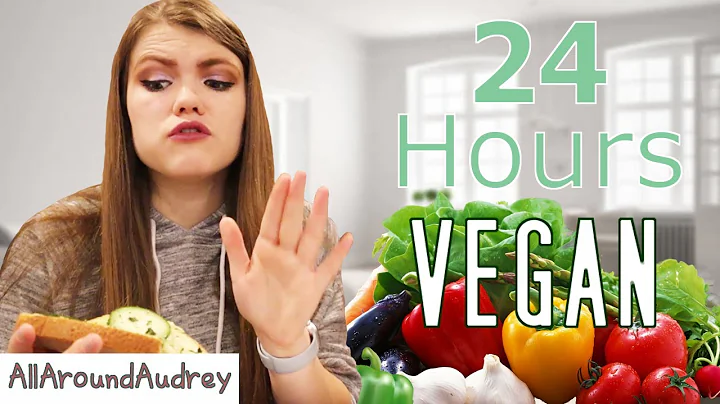 24 Hours Eating VEGAN Food I AllAroundAudrey