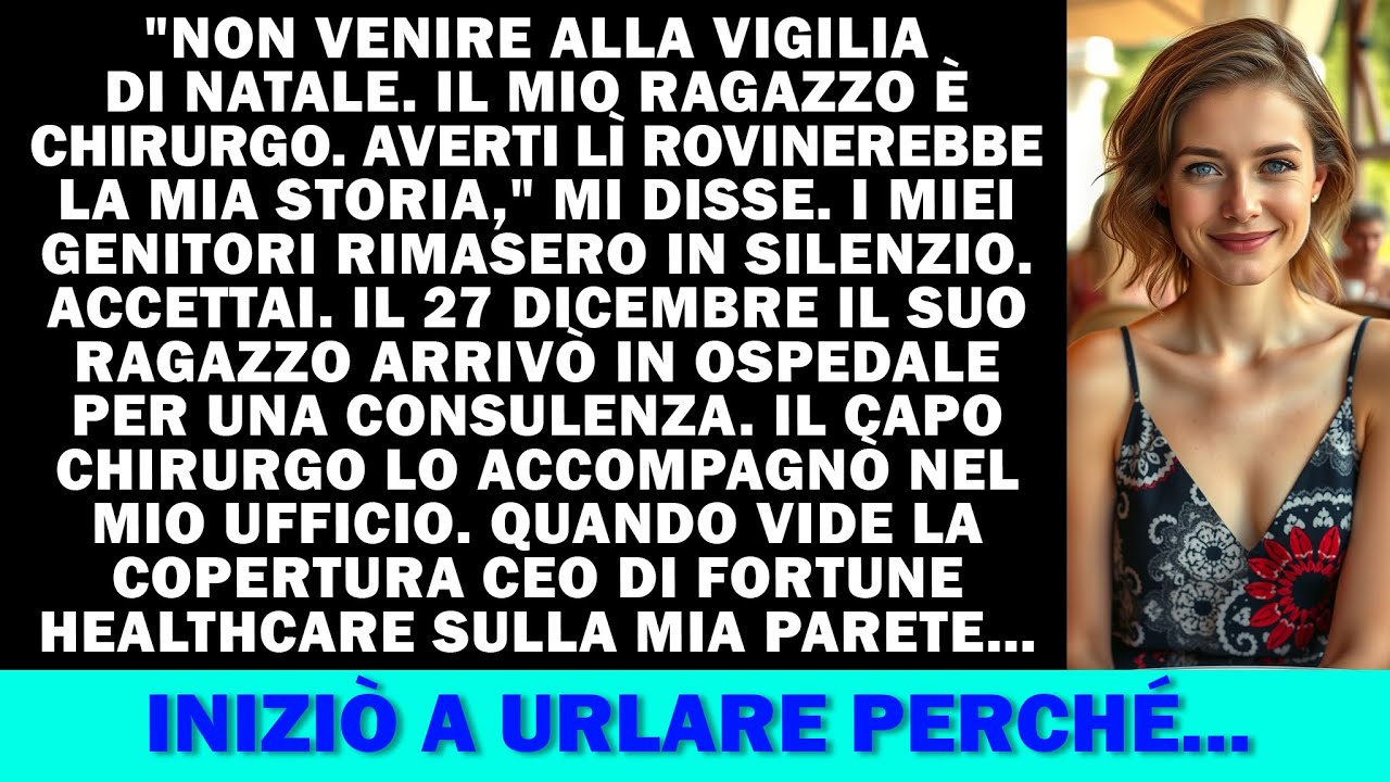 Salta il Natale, la tua vita è un casino, ha detto mia sorella—poi è entrato il suo ragazzo.