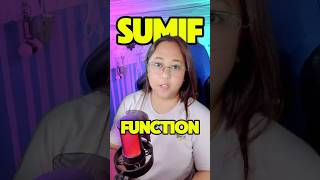 Learn How To Create A Simple SumIf Function In Excel #shorts