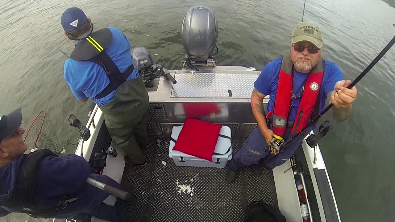 fishing near lewis river - YouTube