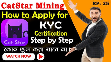 How to apply for CatStar KYC Certification