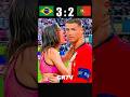 🇵🇹 Ronaldo vs 🇧🇷 Neymar | Portugal vs Brazil 🔥 Ultimate talent Showdown! #football #brasil