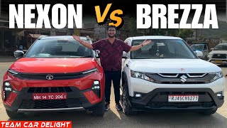 New Nexon vs Brezza - Which one should you Buy? | Detailed \& Quick Comparison | Nexon Facelift 2023