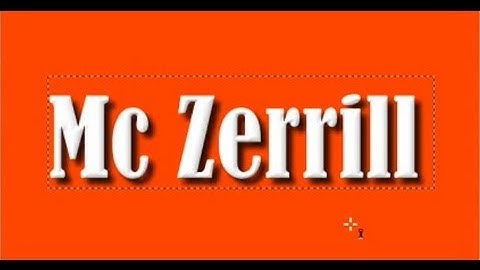 Gimp Tutorial - Effetto rilievo sul testo con ombre - Text with shadows