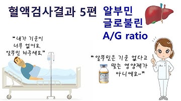 70. 혈액검사결과 대하여 5편 - 알부민 검사결과