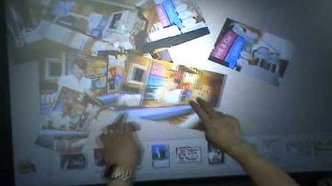 SVOA - nLighten Touch Table 42" - Microsoft Surface Collage