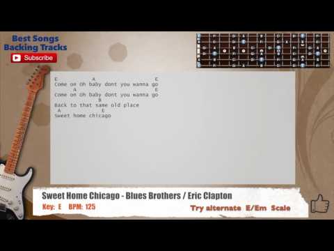 sweet-home-chicago---blues-brothers-/-eric-clapton-guitar-backing-track-with-chords-and-lyrics