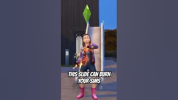 This slide in Sims 4 can BURN YOUR SIMS!