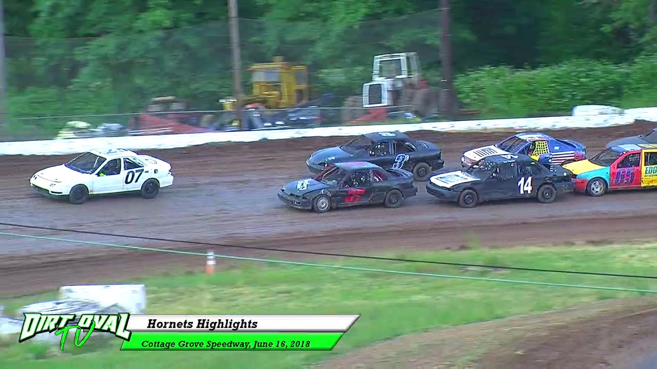 6 16 18 Cottage Grove Speedway Hornets Highlights Youtube