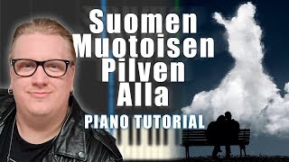 Arttu Wiskari - SUOMEN MUOTOISEN PILVEN ALLA | Piano Tutorial chords