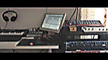 Virus Ti & Nord 2X sounds. . . (my sTudio)