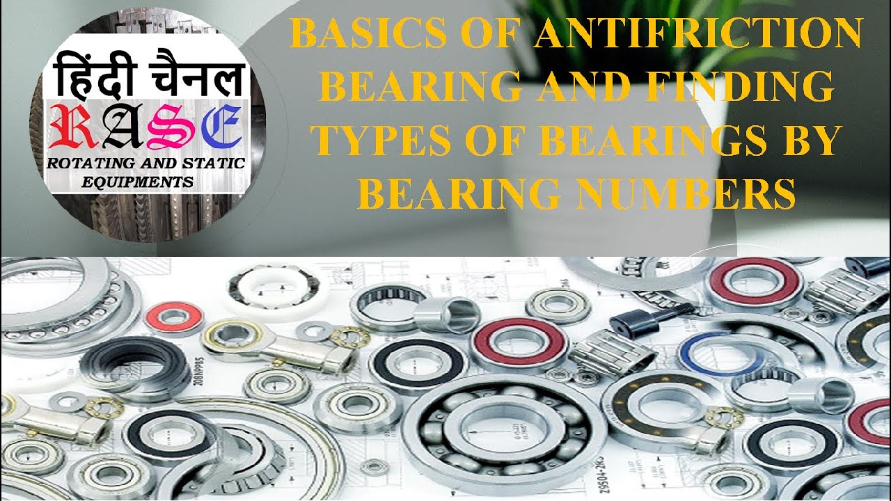 Basics of Antifriction Bearing Types of Antifriction Bearing Hindi