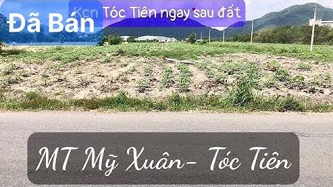 [ĐẤT TÓC TIÊN], Bán lô đất mặt tiền đường Mỹ Xuân - Tóc Tiên. Phía sau đất là cụm KCN Tóc Tiên