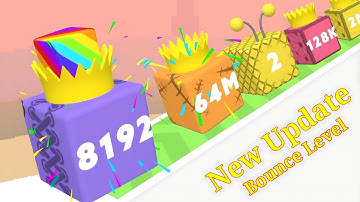 Happy Cubes 2048 - jelly run 2048 🆚 rescue push 2048 Gameplay part #25