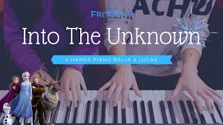 🎵Frozen2 (겨울왕국2) - Into The Unknown | 4hands piano chords