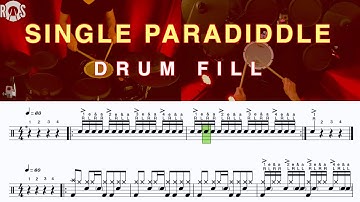Learn To Play The Single Paradiddle Rudiment On The Drums