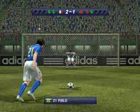 Italy vs Portugal Pes 2008 Penalty Shoot out  YouTube