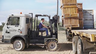 This is the Strangest Homemade Forklift I Have Ever Seen