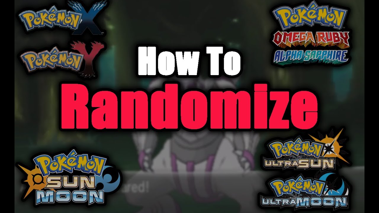 Pokemon X/Y Randomizer - full game, text shuffle, big gamin' 