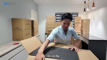 Unboxing máy quét trong miệng Aoralscan L SHINING 3D đầu tiên có mặt tại Việt Nam // Aoralscan L