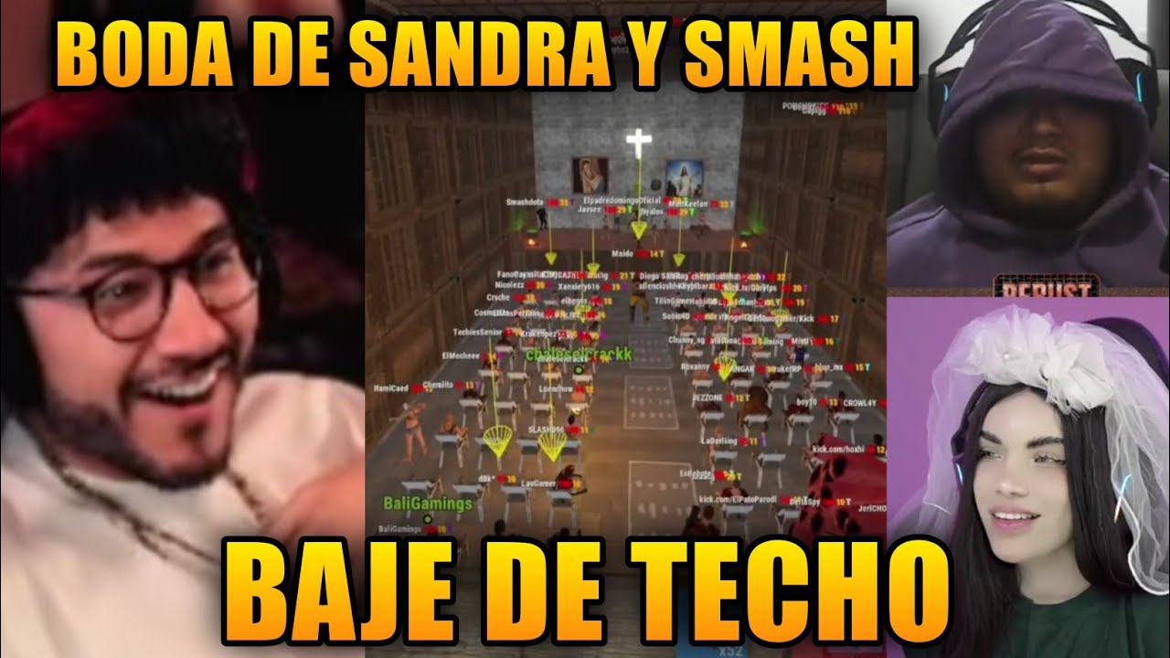 ZEIN OBSERVA la BODA de SANDRASKINS y SMASH en MODO ADMIN