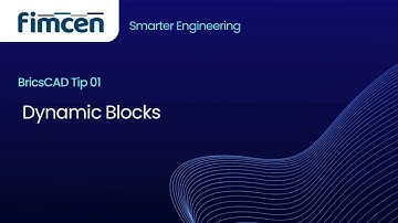 BricsCAD Tip 01 : How to Use One Dynamic Block for Multiple Functions in BricsCAD