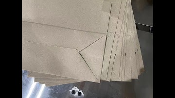 B460 Vacuum drum Big Gusset 260mm Square Bottom SOS Paper Bag Machine With 2 Colors Printing Online