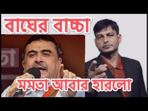 বাঘের বাচ্চা শুভেন্দু : মমতা আবার হারলো
