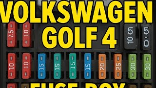 Volkswagen Golf 4 Fuse Box Diagram (1997-2004) | Complete Layout & Fuse Locations