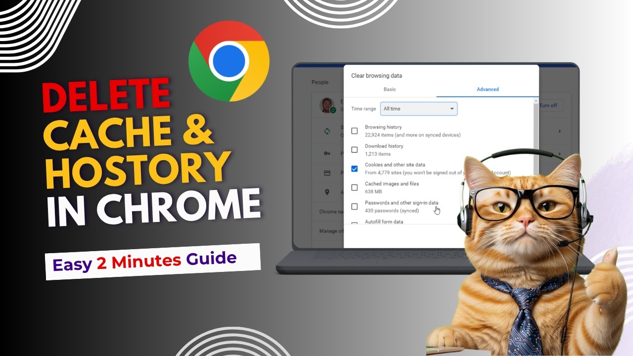 How to Clear Cache in Google Chrome | Delete Browser Cache - YouTube