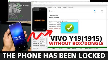 Vivo Y19 (1915) Pattern, Password Unlock Frp Bypass Android 11 by SP Flash Tool | No Box/Dongle 2021
