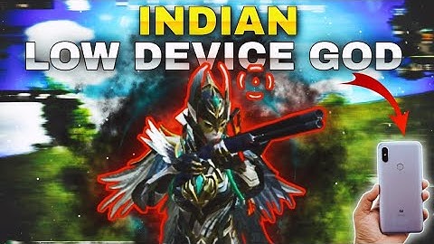 INDIAN LOW DEVICE GOD | REDMI Y2 | BGMI MONTAGE |