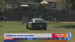 Homicide investigation underway after man found dead at Anaheim park