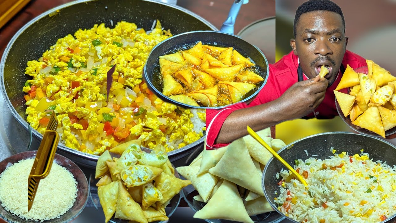 Rice Samosa😋Easy To Make Simple Samosa😋Irimo😋Umuceri Iyi Niyo Yawe Niba Utarya😋Inyama 