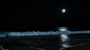 12-Hour Black Screen Ocean Wave Sounds | Pure Wave Sounds for Sleep | Ad-Free Deep Sleep