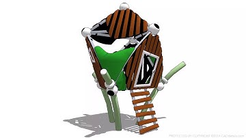 Play Equipment 3D Model by CADdetails.com