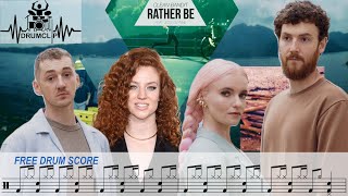 Clean Bandit ft. Jess Glynne - Rather Be (Drum Score)