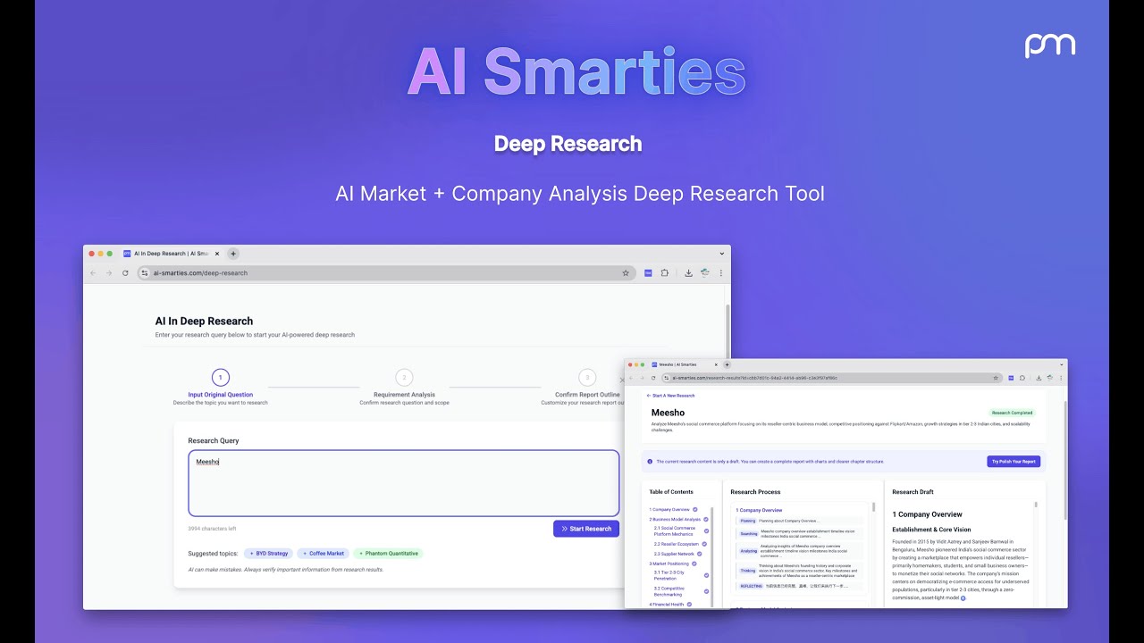 Magic Smarties Watch AI Smarties Do Business Research Like Magic! - YouTube