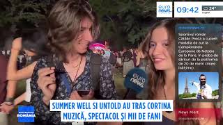 Summer Well și Untold s-au încheiat: Sute de mii de fani la ultimele concerte