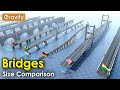 Bridges size comparison