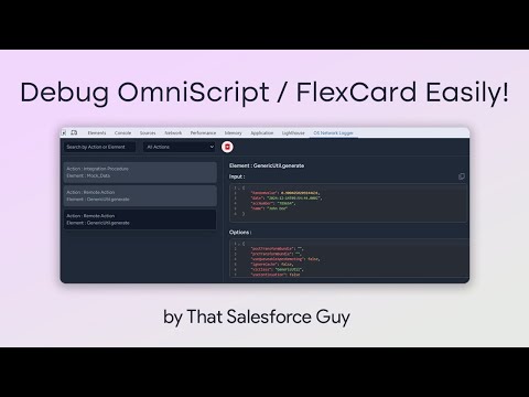 Salesforce OmniStudio Network Logger video preview 2