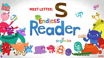 Endless Reader - Meet Letter S | Learn Sight Words | Fun Educational Word Learning