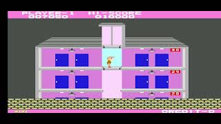 Elevator Action. Arcade - Playthrough (only 2 levels)