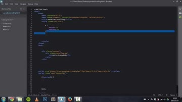 Parallax Scrolling Effect || HTML, CSS, jQuery