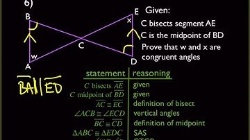 Understanding Triangle Congruence Proofs Part 2
